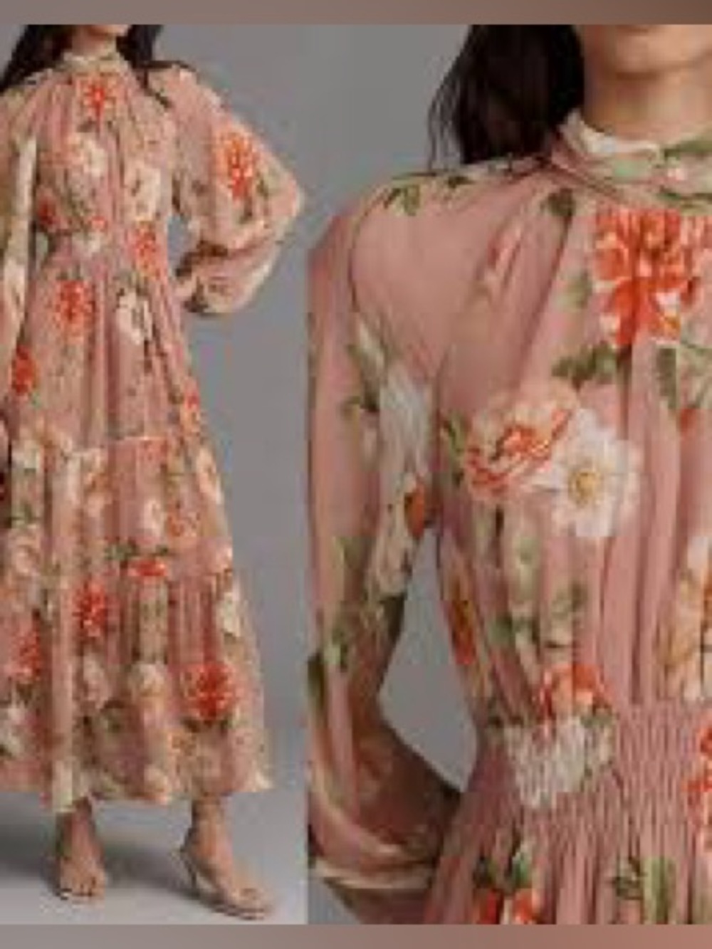 the somerset maxi dress long sleeve mock neck chiffon edition Anthropologie | Dresses | Anthropologie Longsleeve Mockneck Sz Xl Daughter Size:7 Years also_available_pn:Also Available in Plus Casual Dresses on Sale